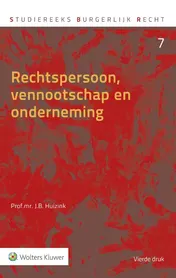 Omslag van Rechtspersoon, vennootschap en onderneming
