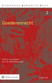 Omslag van Goederenrecht