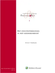 Omslag van Het uniciteitsbeginsel in het goederenrecht