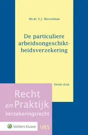 Omslag van De particuliere arbeidsongeschiktheidsverzekering