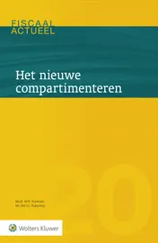 Omslag van Het nieuwe compartimenteren