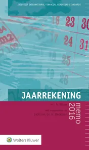 Omslag van Jaarrekeningmemo 2016