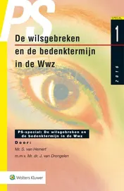Omslag van De wilsgebreken en de bedenktermijn in de Wwz