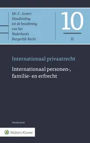 Omslag van Internationaal personen-, familie- en erfrecht