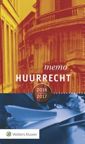 Omslag van Huurrechtmemo 2016/2017