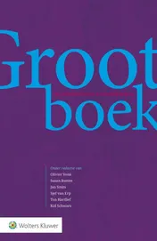 Omslag van Grootboek