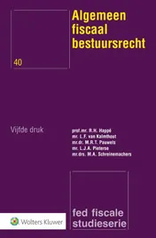 Omslag van Algemeen fiscaal bestuursrecht
