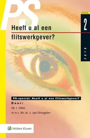 Omslag van PS Special Heeft u al een flitswerkgever?
