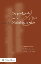 Omslag van De psychiatrie in het Nederlandse recht
