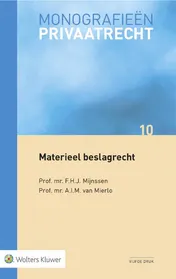 Omslag van Materieel beslagrecht