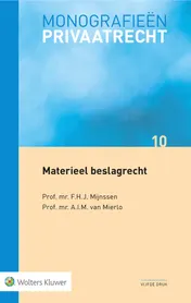 Omslag van Materieel Beslagrecht