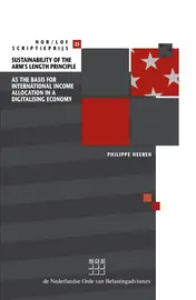 Omslag van Sustainability of the arm's lenght principle as the basis for International income allocation in a digitalisering economy