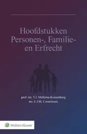 Omslag van Hoofdstukken personen-, familie- en erfrecht