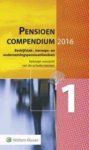Omslag van Pensioencompendium 1, 2016