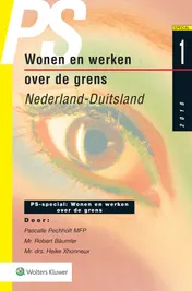 Omslag van Wonen en werken over de grens