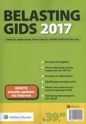 Omslag van Belastinggids 2017