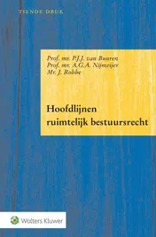 Omslag van Hoofdlijnen ruimtelijk bestuursrecht