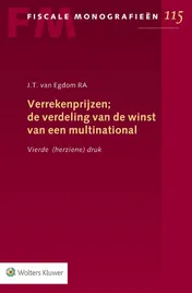 Omslag van Verrekenprijzen; de verdeling van de winst van een multinational