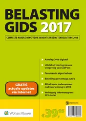 Omslag van Belastinggids 2017