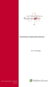Omslag van Contractsoverneming