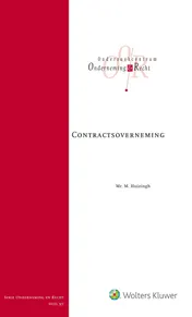 Omslag van Contractsoverneming