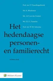 Omslag van Het hedendaagse personen- en familierecht
