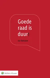 Omslag van Goede raad is duur!