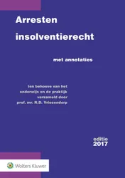 Omslag van Arresten insolventierecht