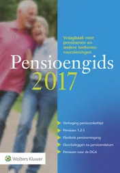 Omslag van Pensioengids 2017