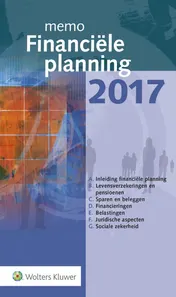 Omslag van Memo Financiële planning 2017