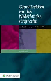 Omslag van Grondtrekken van het Nederlandse strafrecht
