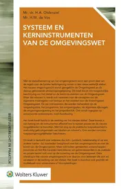 Omslag van Systeem en kerninstrumenten van de Omgevingswet