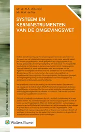 Omslag van Systeem en kerninstrumenten van de Omgevingswet