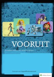 Omslag van Vooruit