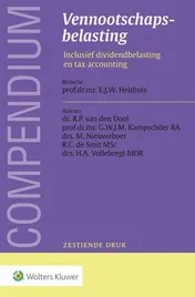 Omslag van Compendium Vennootschapsbelasting
