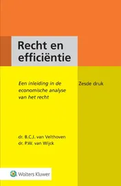 Omslag van Recht en efficiëntie