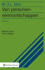 Omslag van Van personenvennootschappen