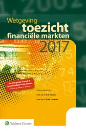 Omslag van Wetgeving toezicht financiële markten 2017