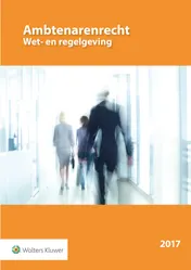 Omslag van Ambtenarenrecht Wet- en regelgeving 2017