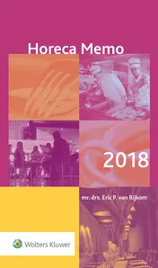 Omslag van Horeca Memo 2018
