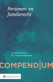 Omslag van Compendium van het personen- en familierecht