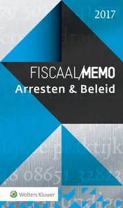 Omslag van Fiscaal Memo Arresten & Beleid 2017