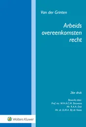 Omslag van Arbeidsovereenkomstenrecht
