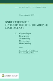 Omslag van Onderwijseditie bestuursrecht in de sociale rechtsstaat, band 1