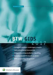 Omslag van BTW Gids 2017