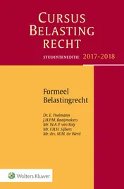 Omslag van Cursus belastingrecht