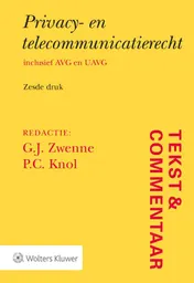 Omslag van Privacy- en telecommunicatierecht