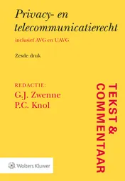Omslag van Privacy- en telecommunicatierecht