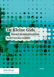 Omslag van Privacy en beroepsgeheim in het sociale domein