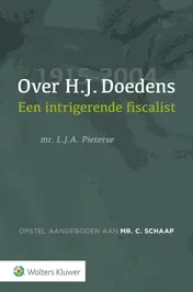 Omslag van Over H.J. Doedens